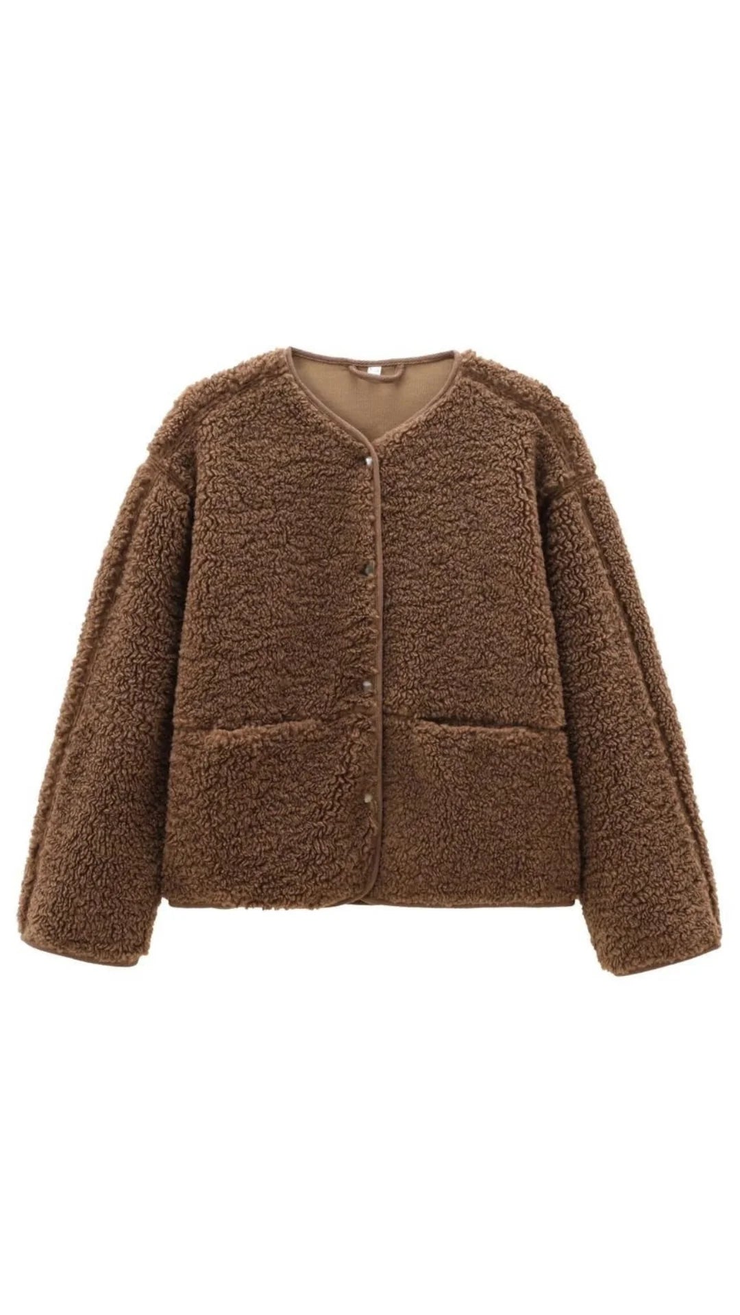 Priv Willow Teddy Jacket | Maple