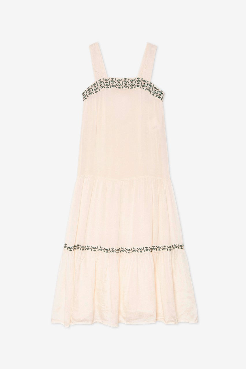 NKN Embroidered Hem Dress