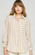 Gentle Fawn Sonia Shirt | Sand Stripe