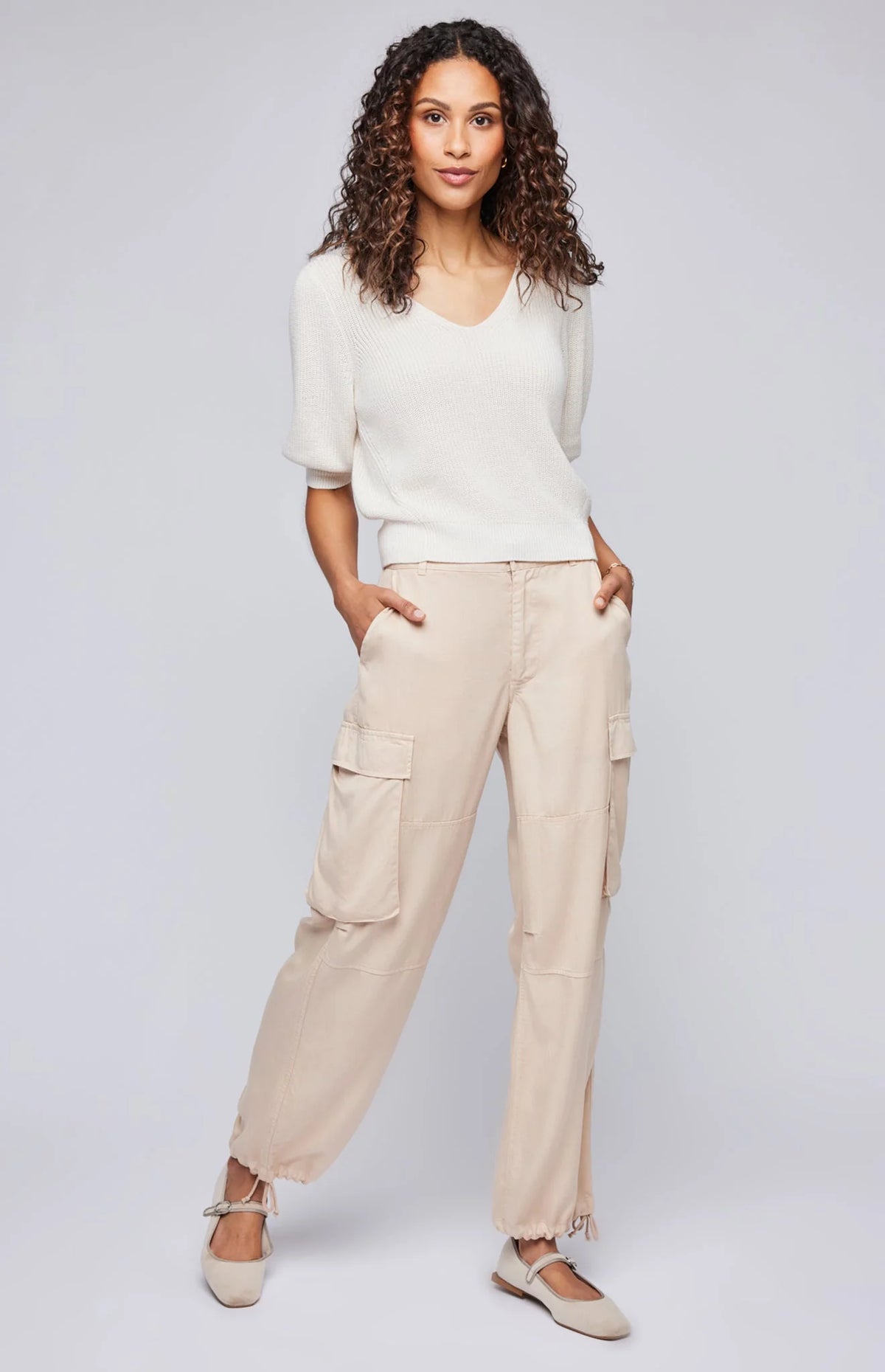 Gentle Fawn Avery Tencel Pant | Olive + Bone