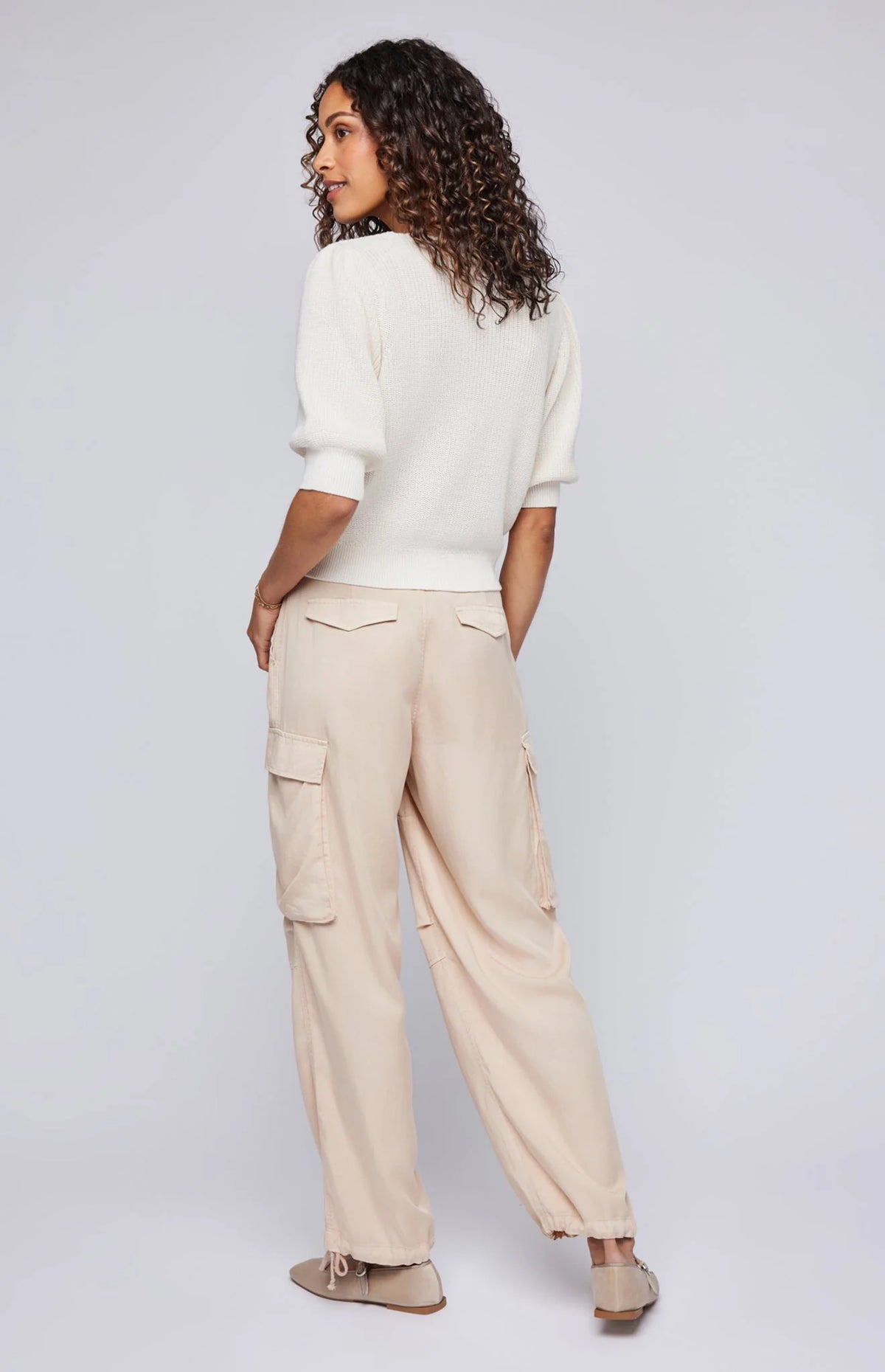 Gentle Fawn Avery Tencel Pant | Olive + Bone
