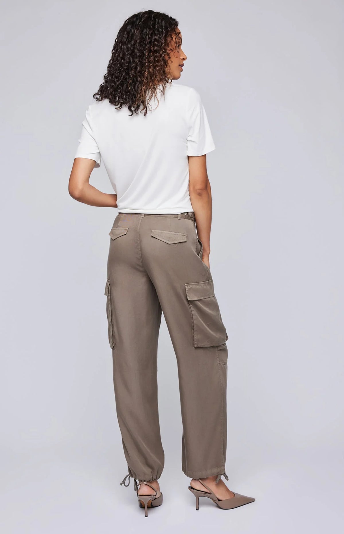 Gentle Fawn Avery Tencel Pant | Olive + Bone