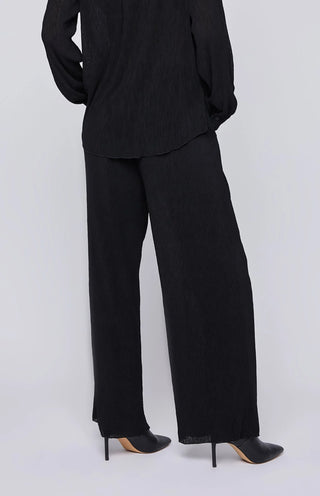 Gentle Fawn Rachelle Pant | Black + Cream Texture