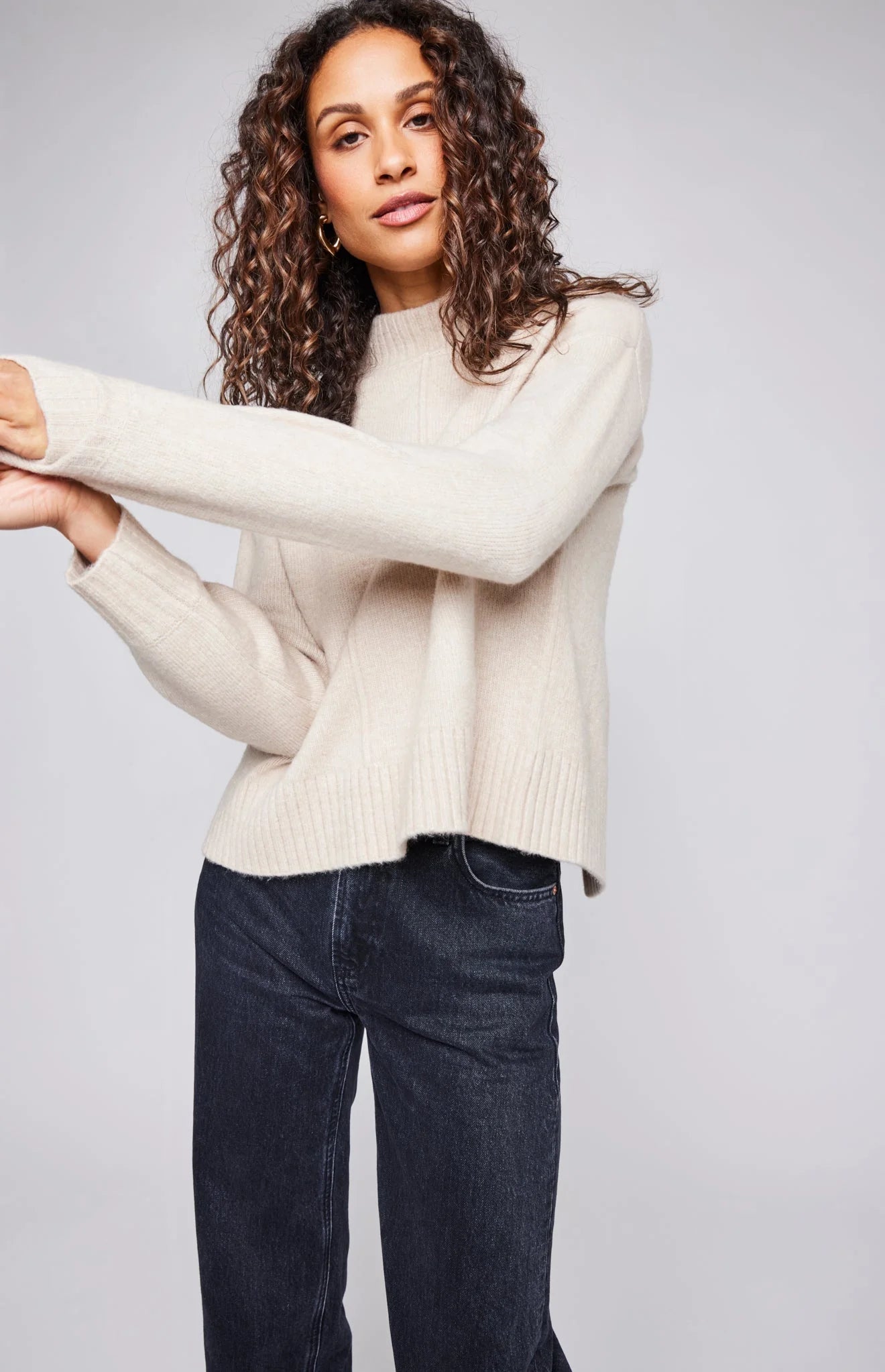 Gentle Fawn Crane Sweater | Heather Bone