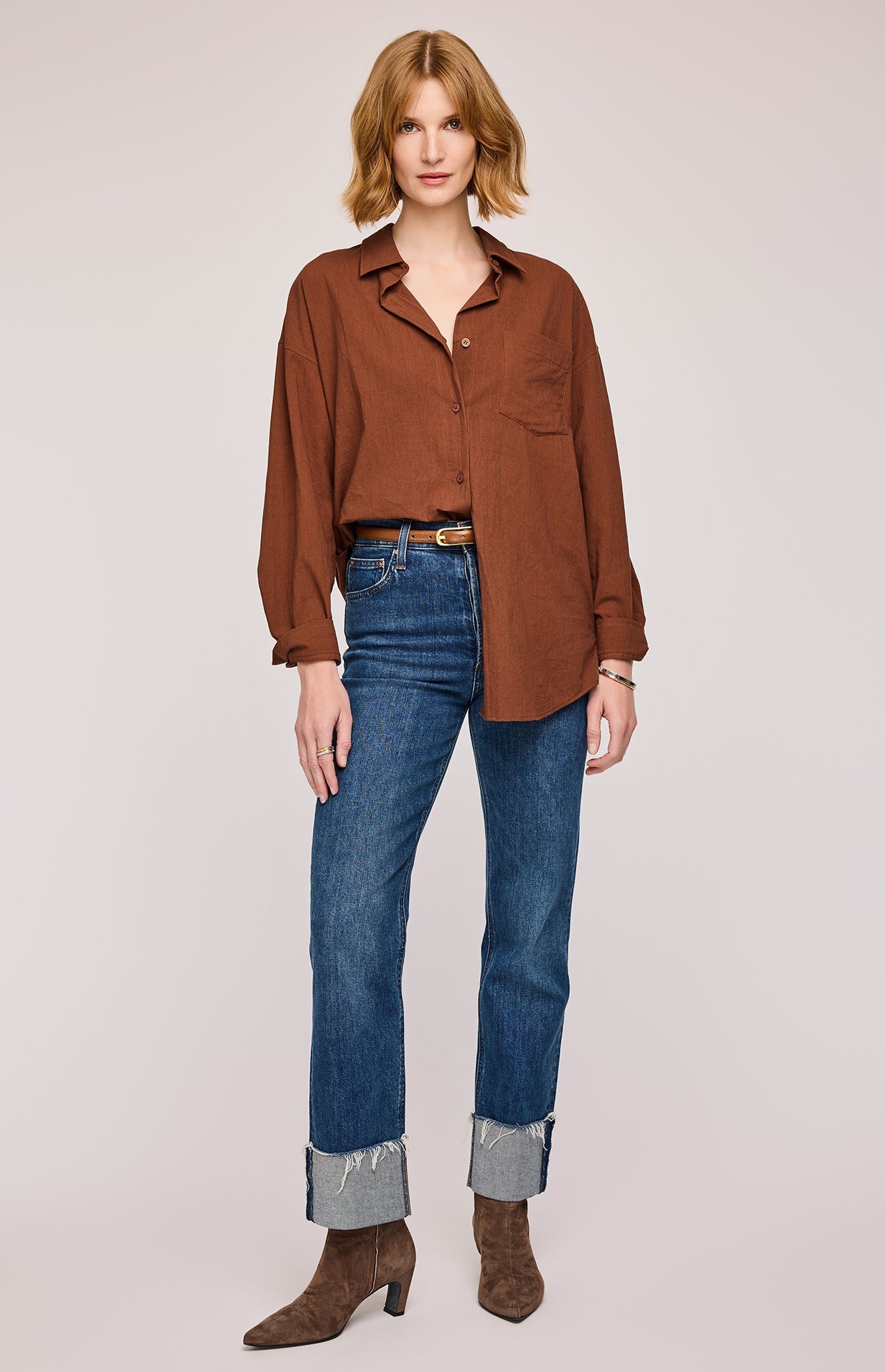 Gentle Fawn Callahan Blouse | Cappuccino