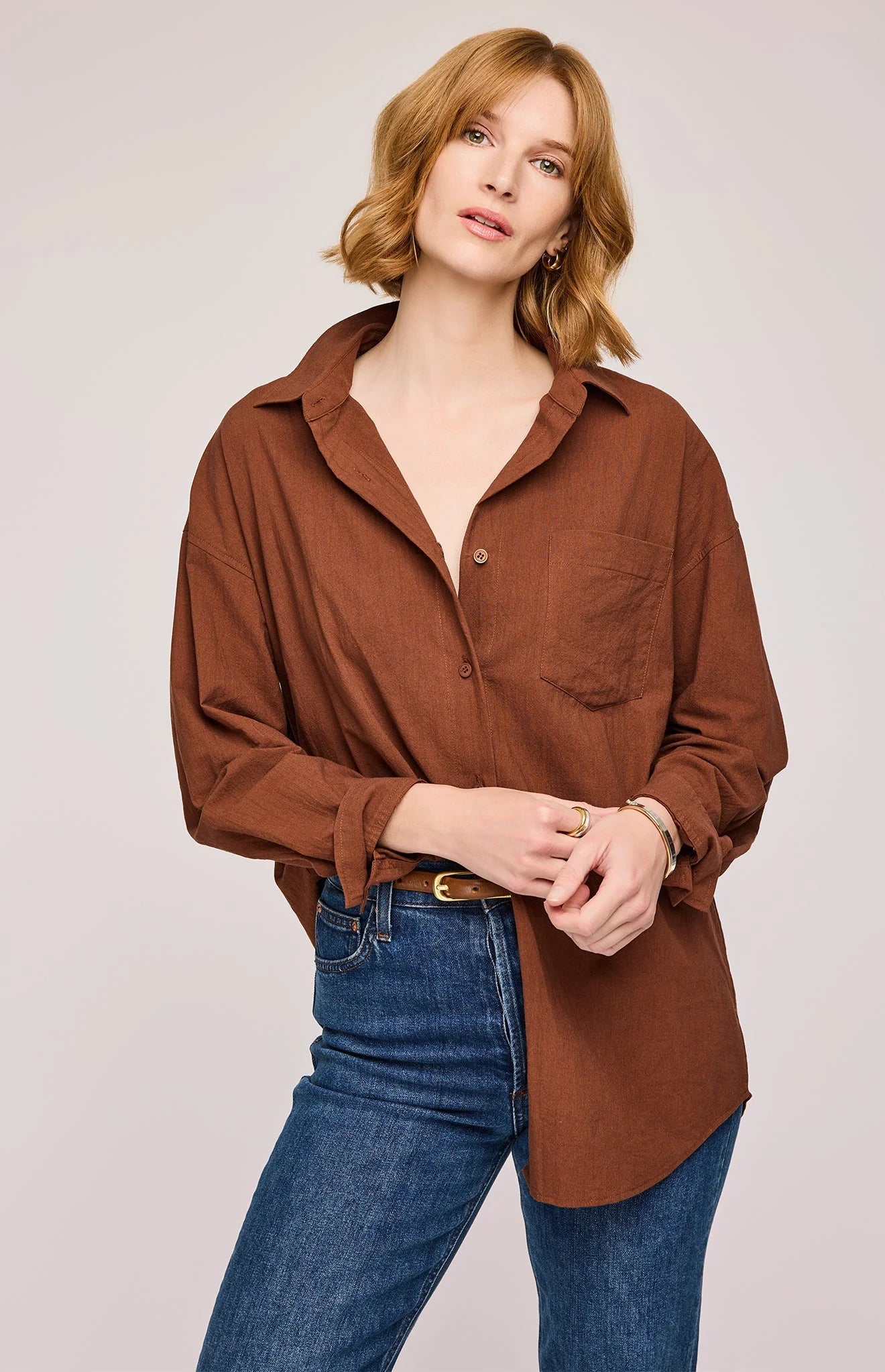 Gentle Fawn Callahan Blouse | Cappuccino