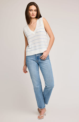 Gentle Fawn Tanner Sweater | Blue Stripe