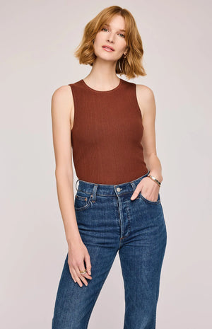 Gentle Fawn Rita Tank | Cream + Cappuccino