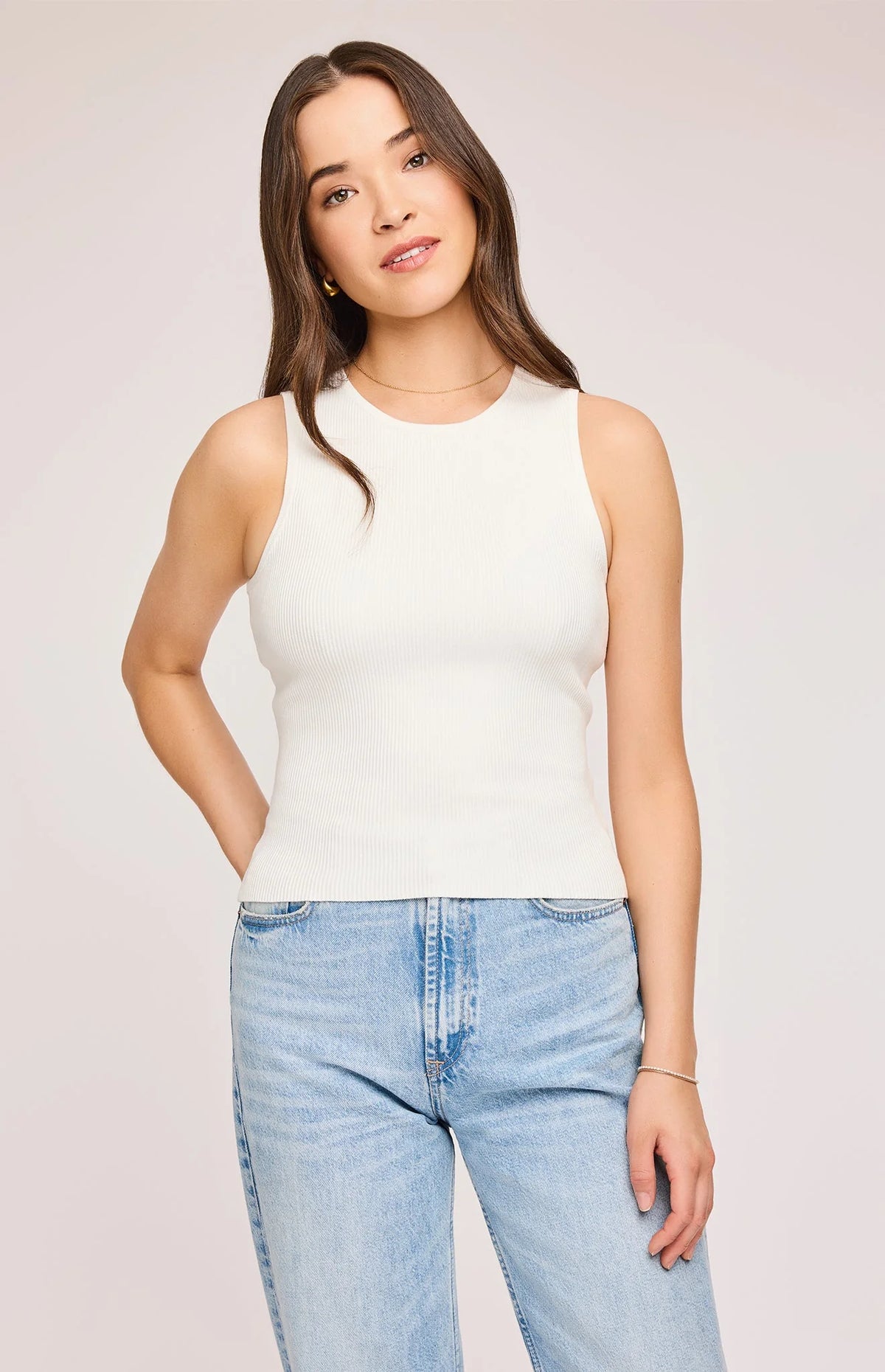 Gentle Fawn Rita Tank | Cream + Cappuccino
