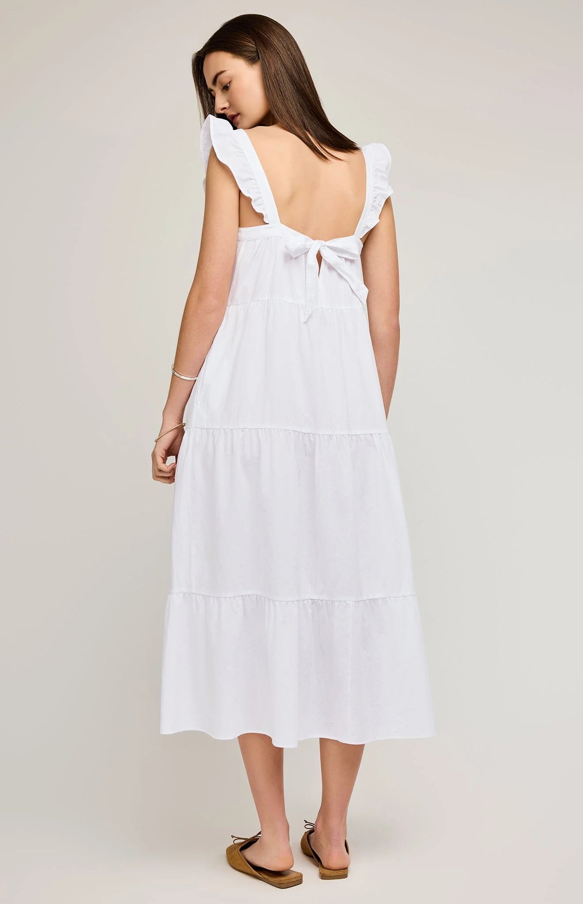 Gentle Fawn Calipso Dress | White