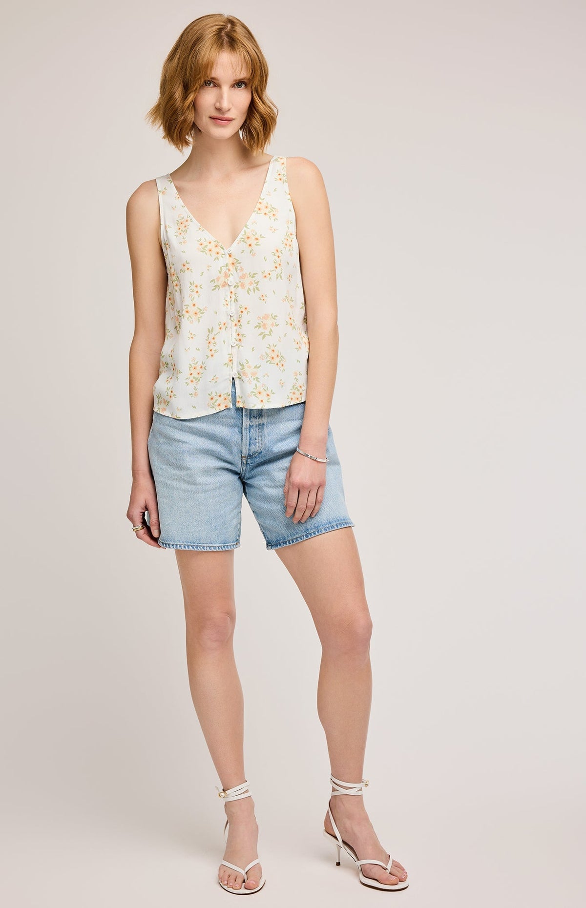 Gentle Fawn Celeste Tank | White Floral