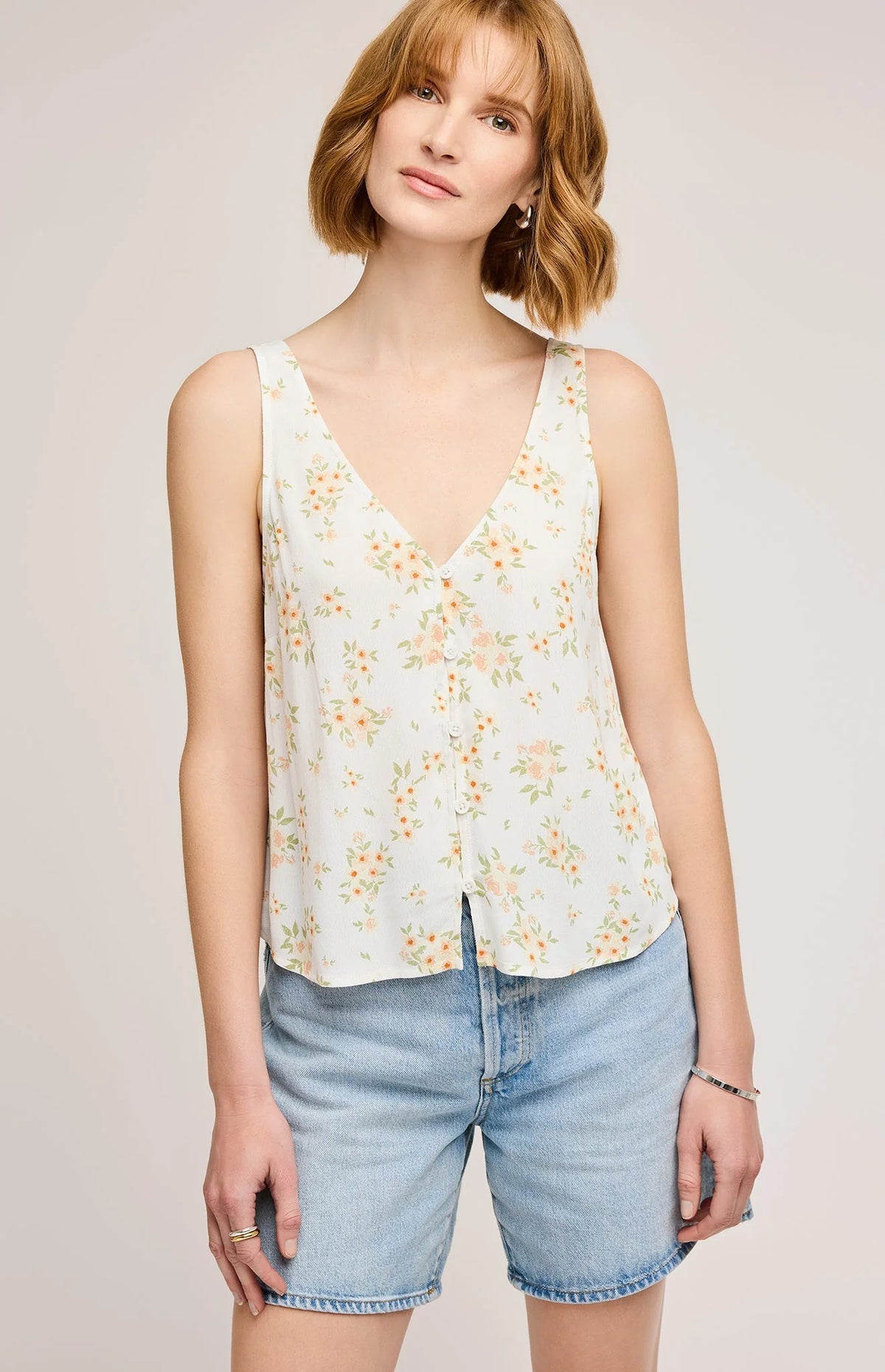 Gentle Fawn Celeste Tank | White Floral