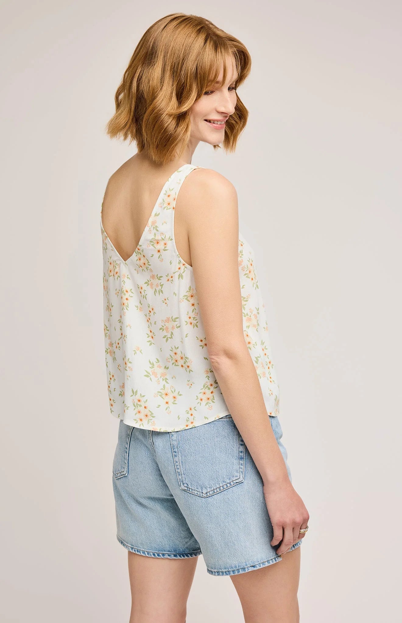 Gentle Fawn Celeste Tank | White Floral
