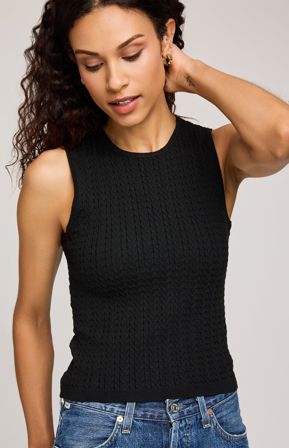 Gentle Fawn Skye Knit Tank | Black