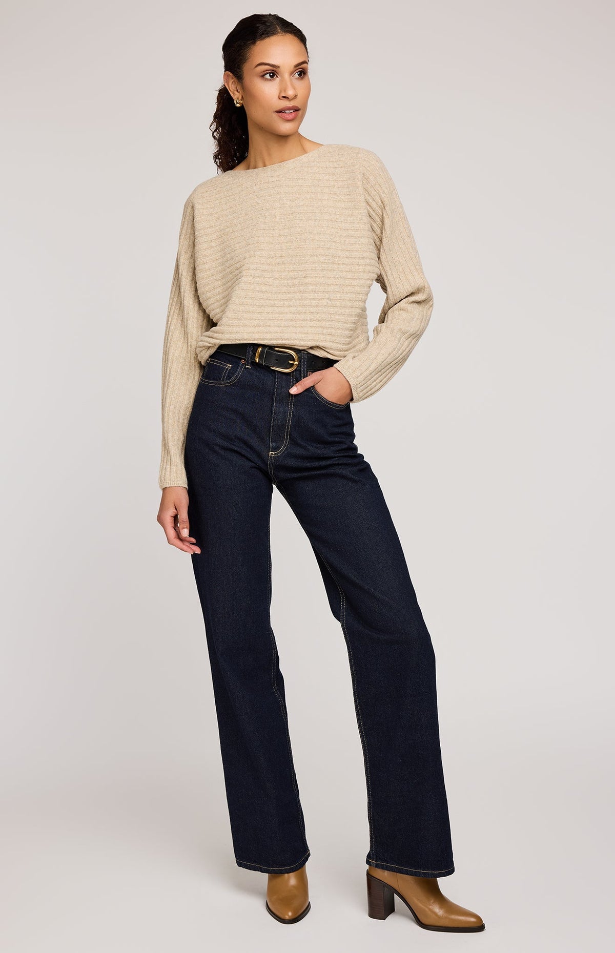 Gentle Fawn Niko Pullover Sweater | Khaki