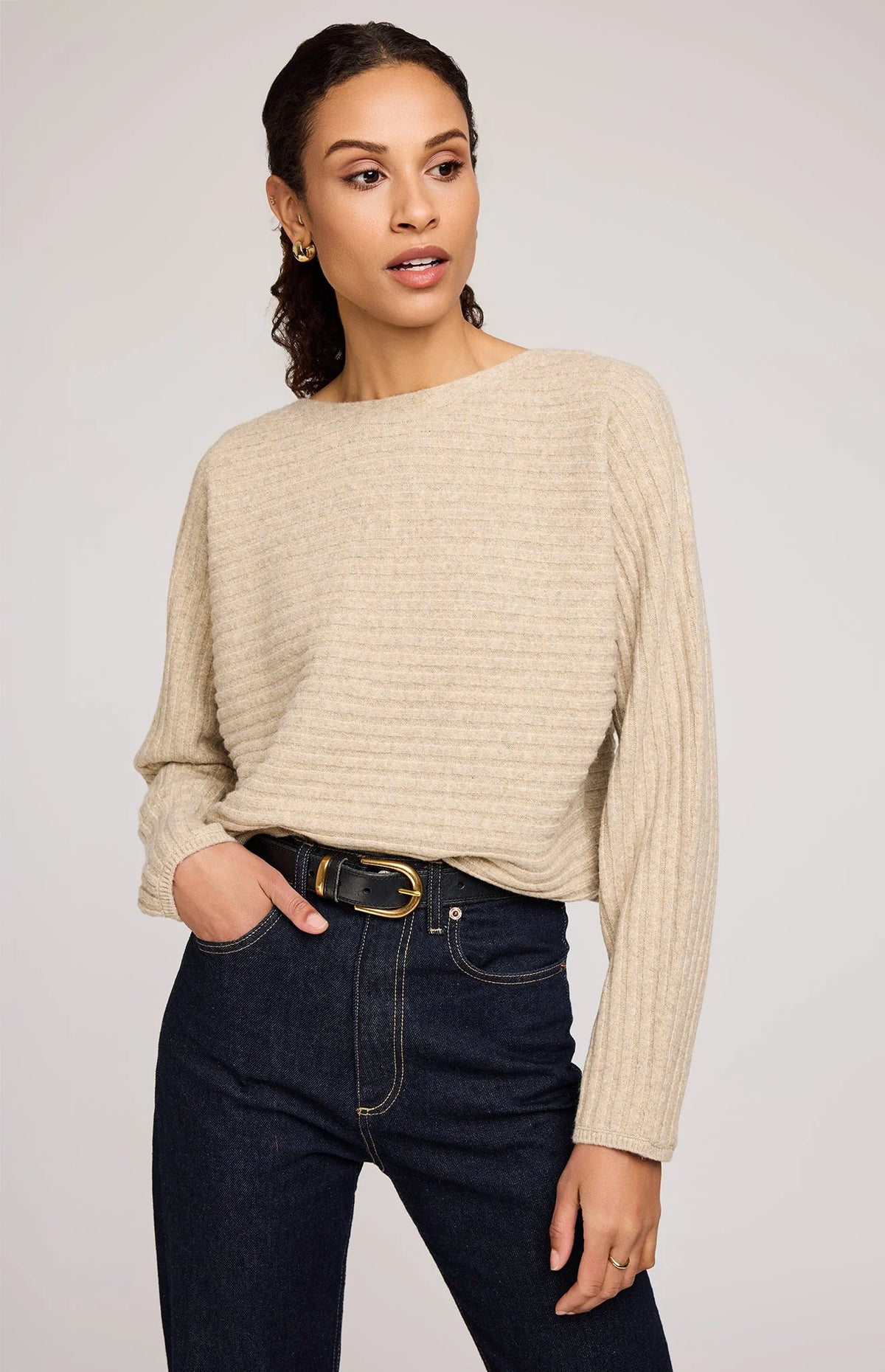 Gentle Fawn Niko Pullover Sweater | Khaki