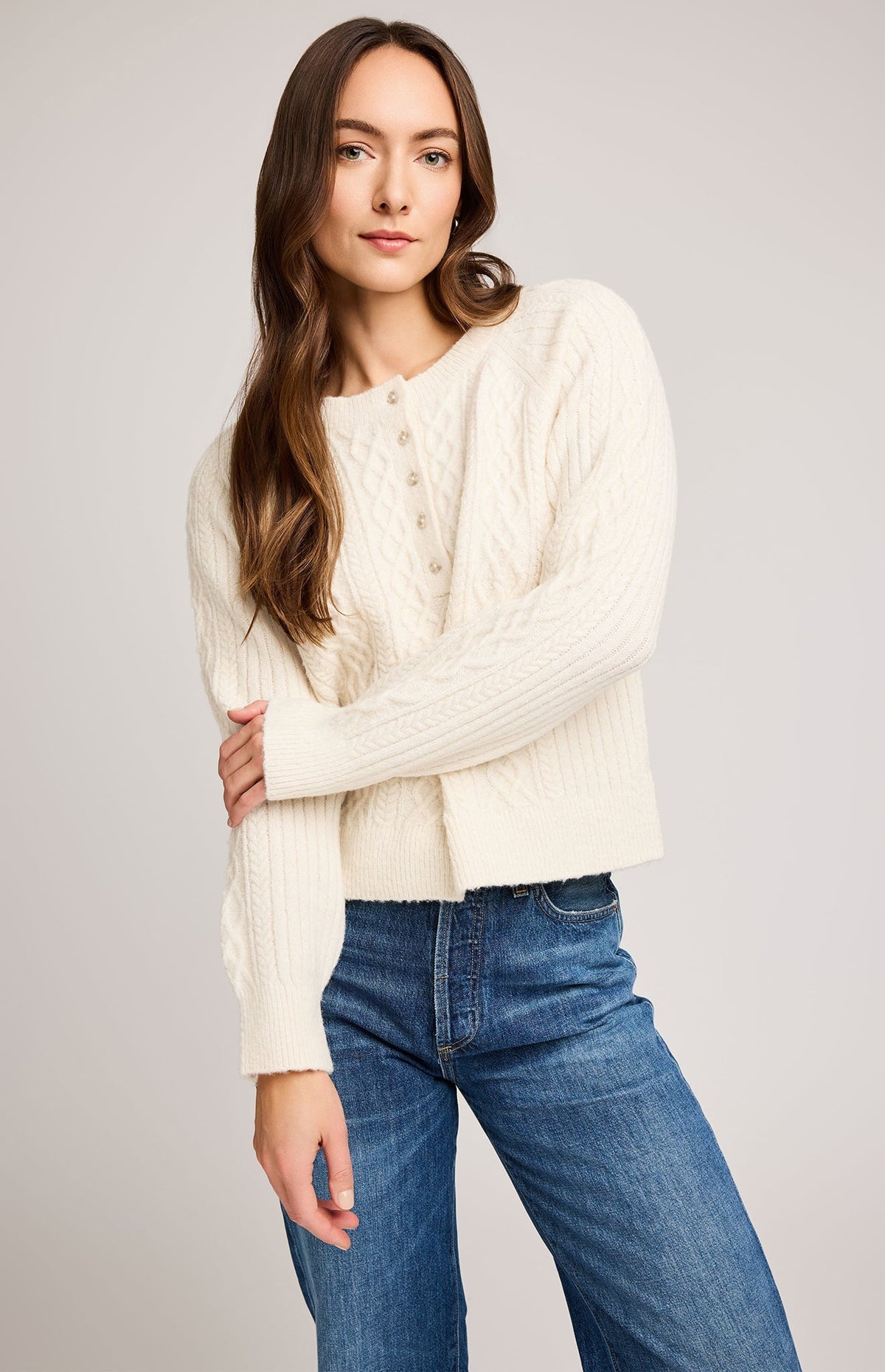 Gentle Fawn Aspen Pullover Sweater | Cream