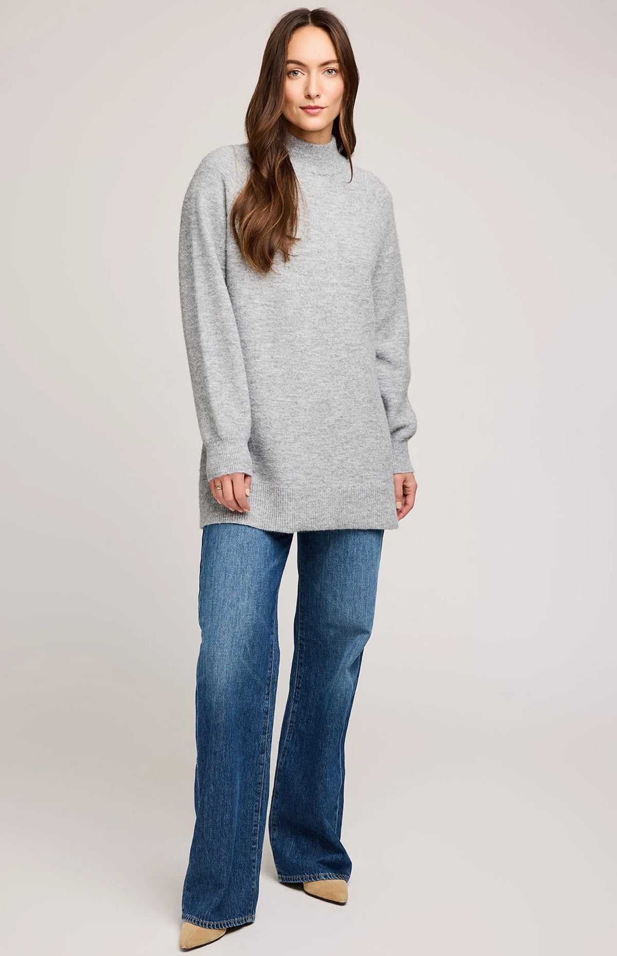 Gentle Fawn Lena Sweater | Heather Grey