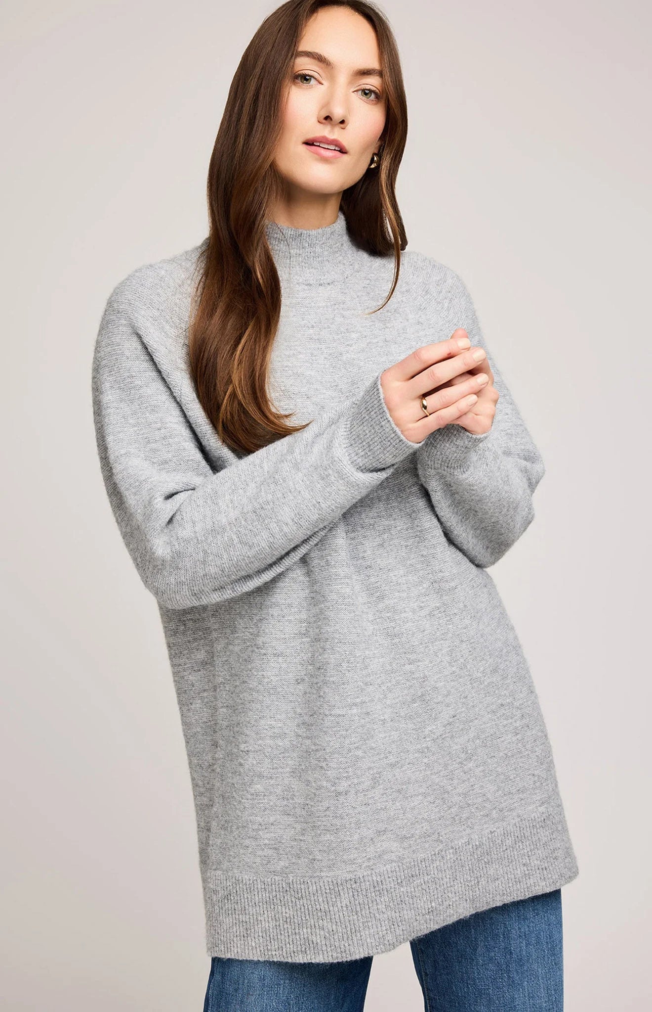 Gentle Fawn Lena Sweater | Heather Grey