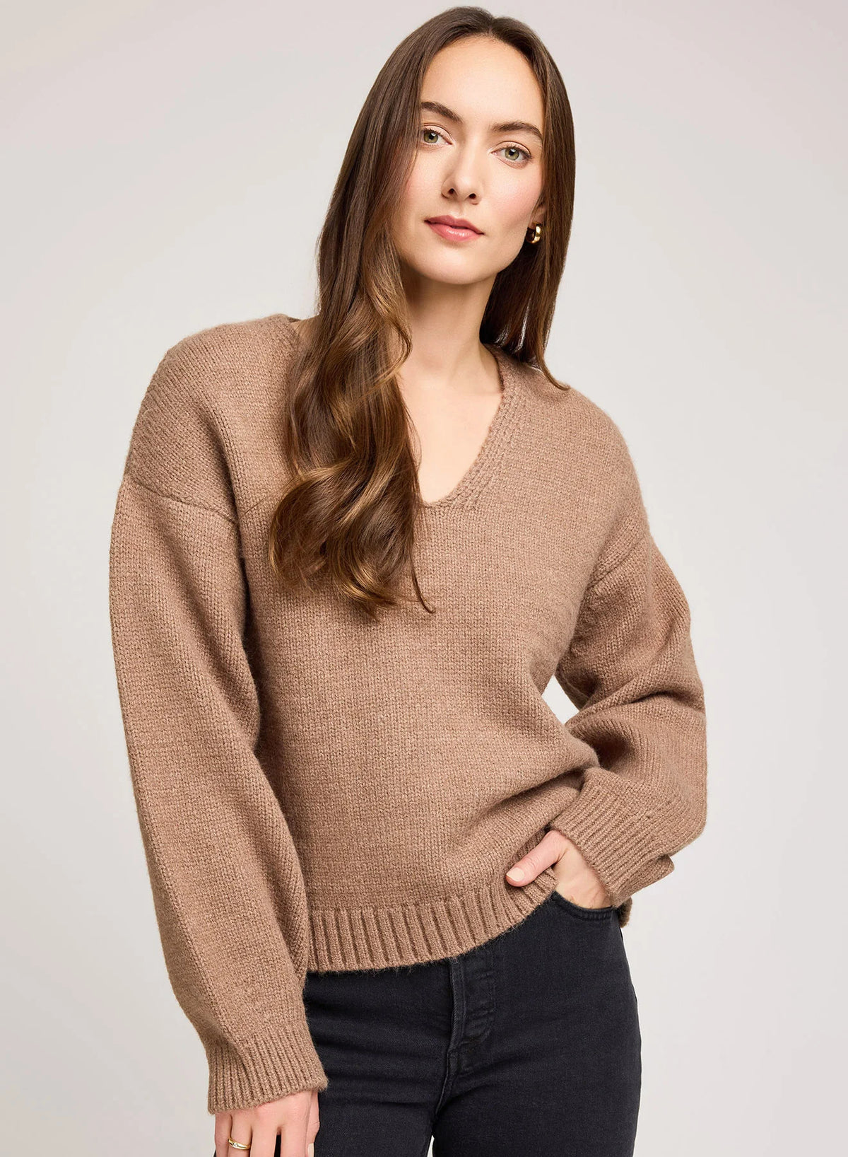 Gentle Fawn Angelica Sweater | Heather Chestnut