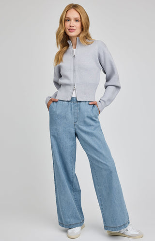 Gentle Fawn Rowan Sweater | Heather Grey