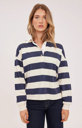 Gentle Fawn Britt Top | Navy Stripe