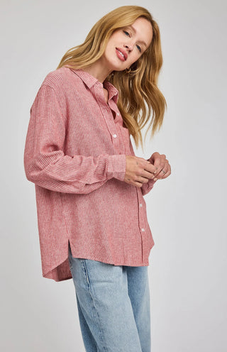 Gentle Fawn Dominique Top | Garnet Stripe