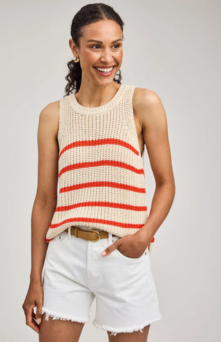 Gentle Fawn Andrea Tank | Grenadine Stripe