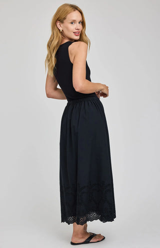 Gentle Fawn Elodie Skirt | White + Black