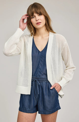 Gentle Fawn Drew Cardigan | White