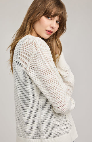 Gentle Fawn Drew Cardigan | White
