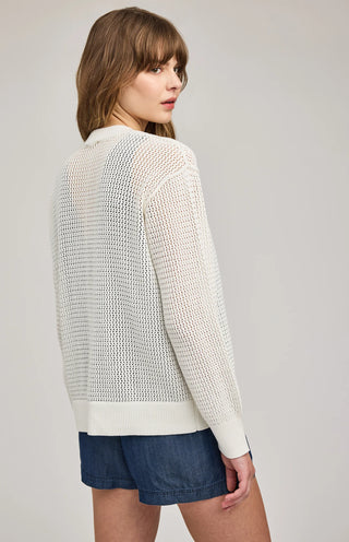 Gentle Fawn Drew Cardigan | White