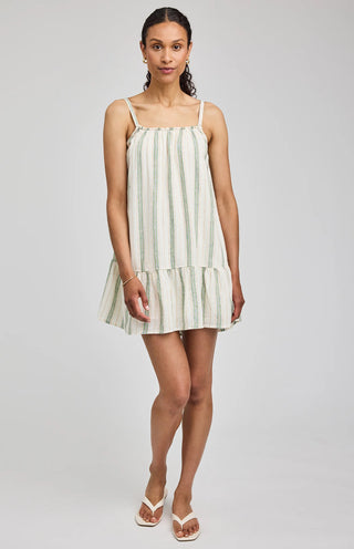 Gentle Fawn Stephanie Mini Dress | Cream Stripe