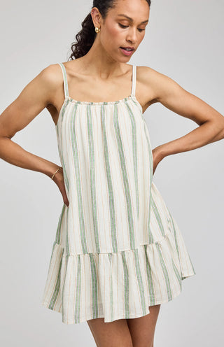 Gentle Fawn Stephanie Mini Dress | Cream Stripe