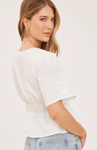 Gentle Fawn Iona Top | Black + White