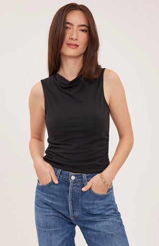 Gentle Fawn Indra Tank | Black + Mulberry