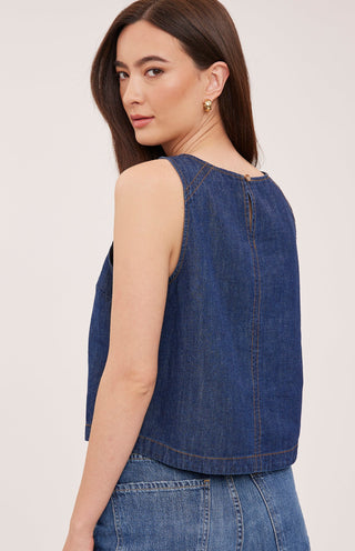 Gentle Fawn Blaise Tank | Dark Wash