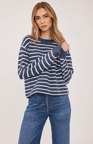Gentle Fawn Wandra Sweater | Navy Stripe