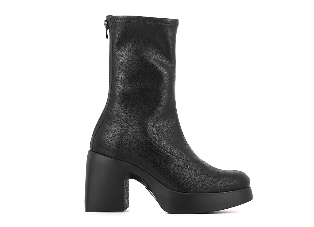 Wonders Camelus Stretch Ankle Boot | Black