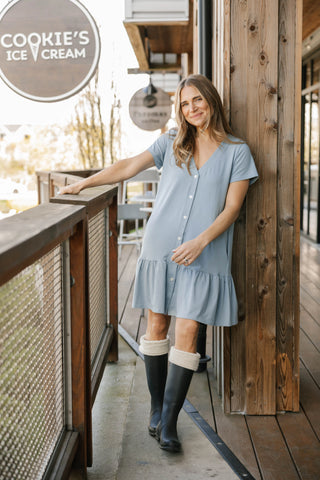 Smash + Tess Hailey Mini Dress | Blue