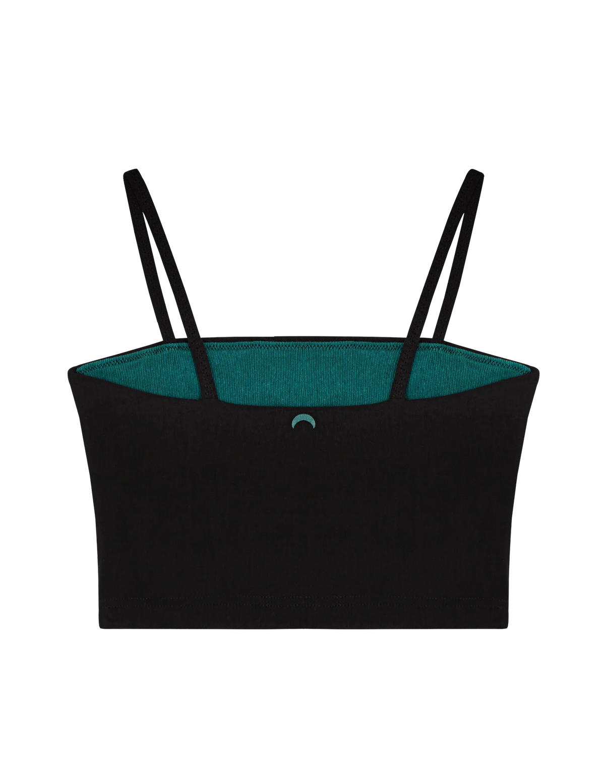 Huha Tata Crop Cami | Black + Grey