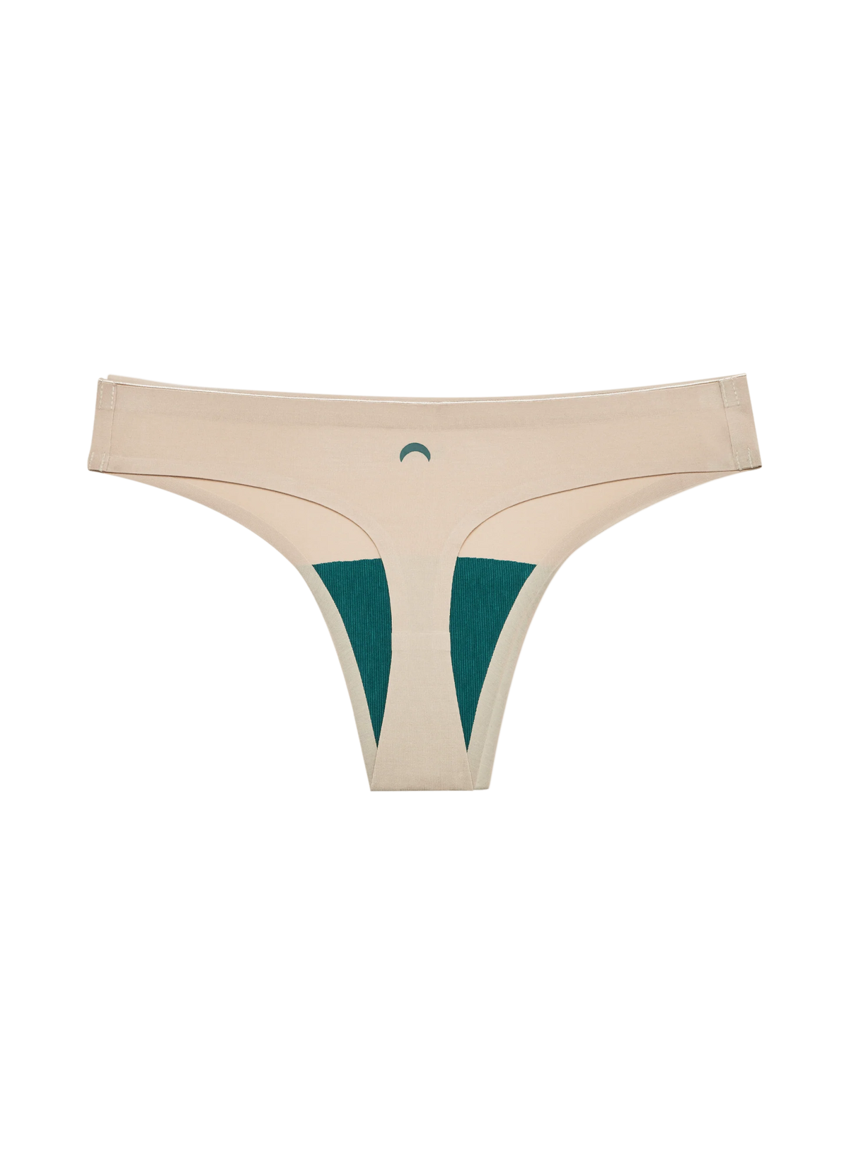 Huha Seamless Low-Mid Rise Thong | Beige