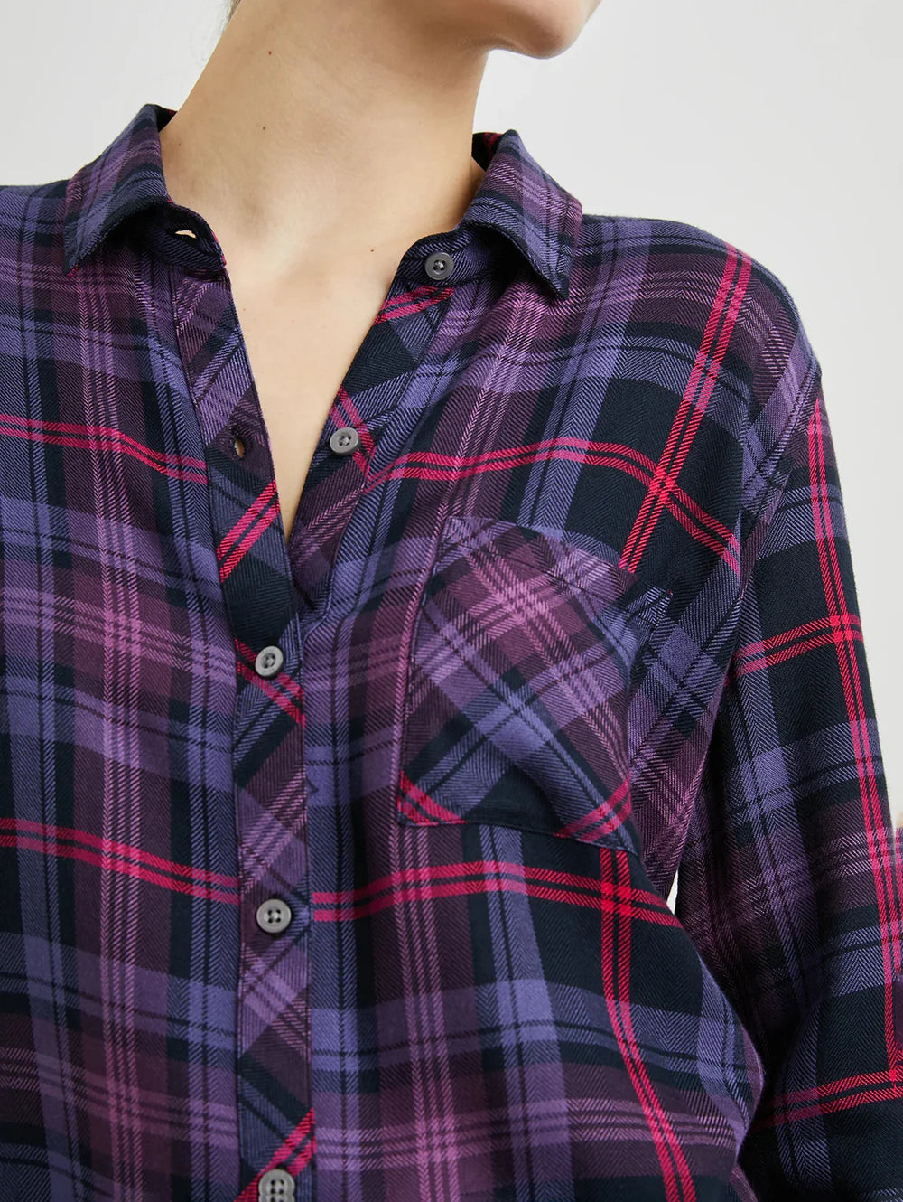 Rails Hunter Button-Down Plaid Shirt