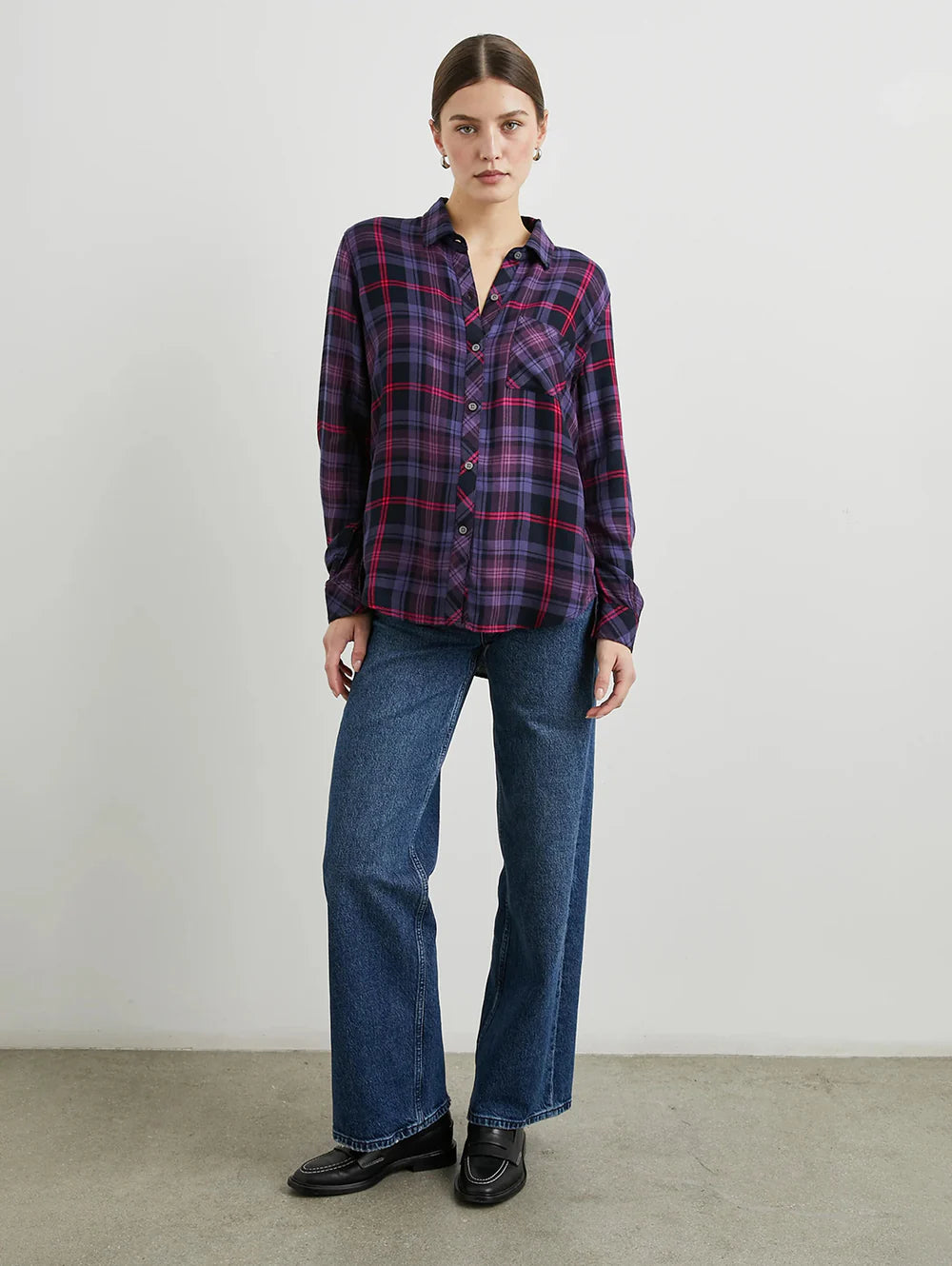 Rails Hunter Button-Down Plaid Shirt