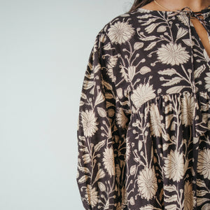 Pokoloko Mini Dress | Black Print