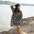 Pokoloko Mini Dress | Black Print