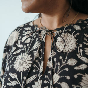 Pokoloko Mini Dress | Black Print
