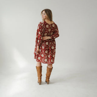 Pokoloko Mira Mini Dress | Red, Blue, Black