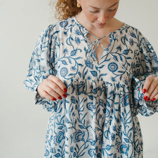 Pokoloko Mira Mini Dress | Red, Blue, Black