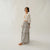 Pokoloko Striped Crinkle Cotton Ruffle Skirt | Stripe